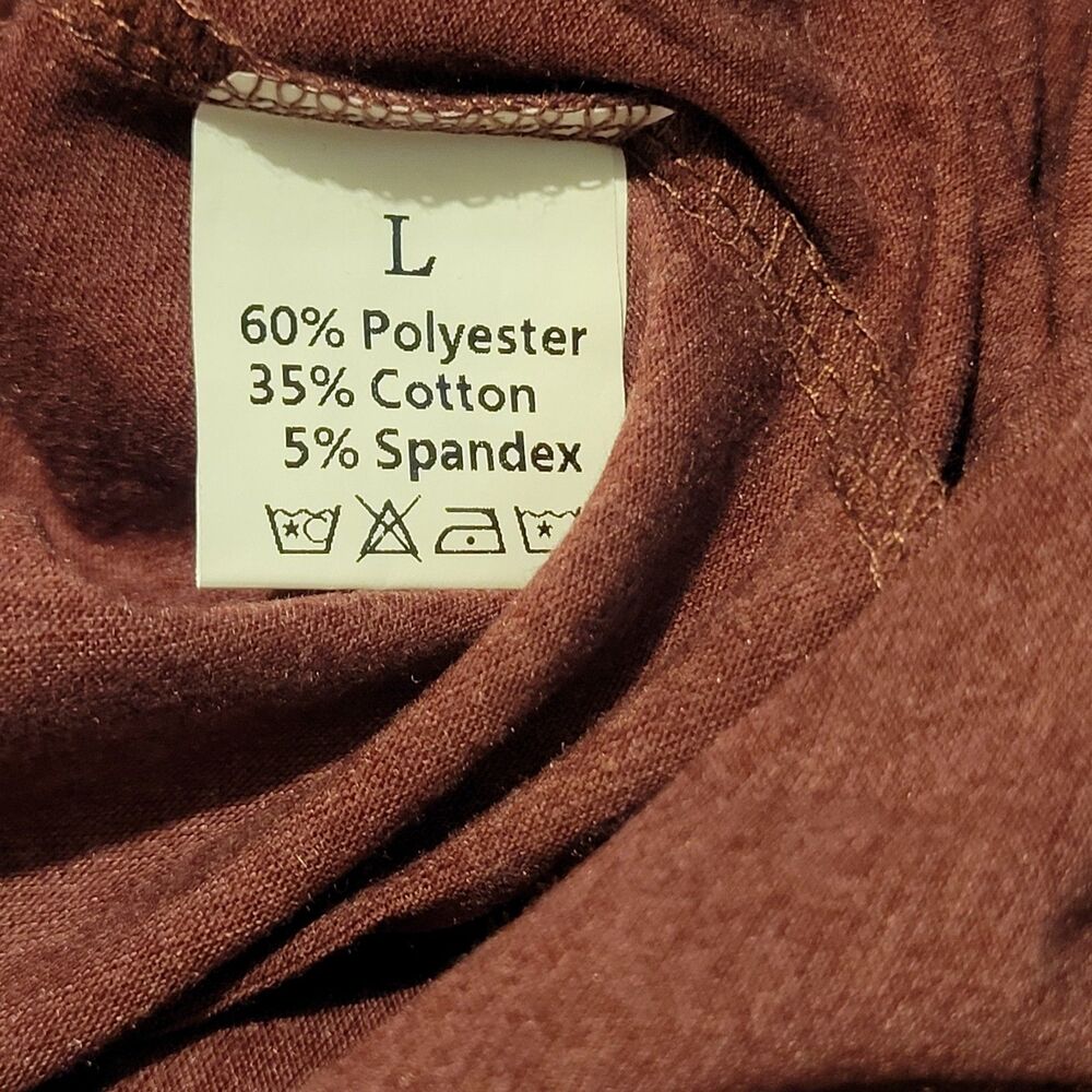 Maroon Cold Shoulder Lace Trimmed Long Sleeve Lightweight Sweater - NWOT💐 - Picture 8 of 9
